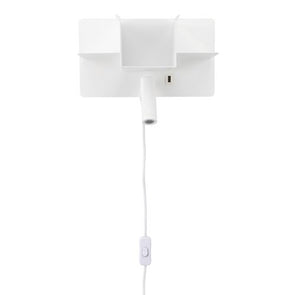Brilliant White Boyd DIY LED Wall Light Shelf Lamp - 20989/05
