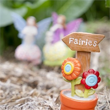 Tuscan Path Fairy Decorative Stake- Colour Assorted*