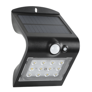 Solar Magic 220lm Black Wall Light