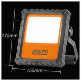 Arlec 20W 1400lm Rechargeable LED Work Light/USB & Car Charging/3 Light Modes - TheITmart