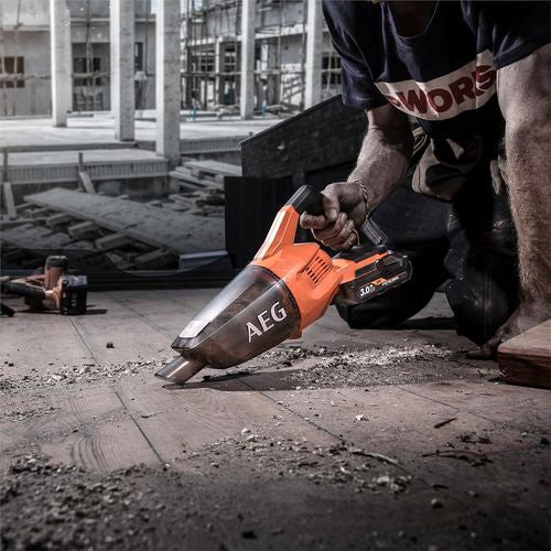 AEG 18V Handheld Vacuum - Skin Only / Washable pre-filter / Superior Filtration