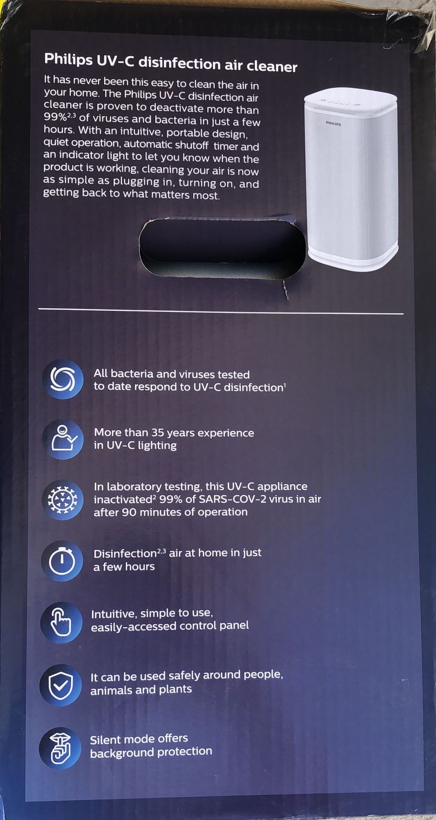 Philips UV-C Disinfection Air Cleaner