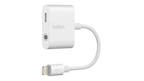 Belkin 3.5mm Audio and Charge Jack RockStar Adapter - F8J212BTWHT