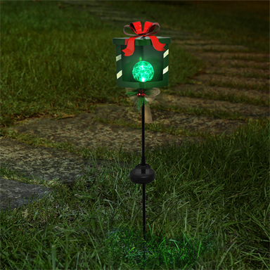 Click Festive Gift Solar LED Stake Light - TheITmart