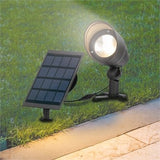 Arlec 100 Lumens LED Garden Spot Solar Light / 6-8 hours Run Time/ Weather Resistant