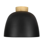 Brilliant 23cm Matt Black Greta DIY Install Batten Fixture - TheITmart