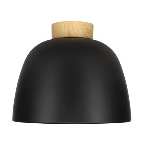 Brilliant 23cm Matt Black Greta DIY Install Batten Fixture - TheITmart