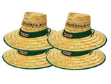 Bunnings Large Straw Hat / Wide Brim / Adjustable Chin Strap / One size Fits Most