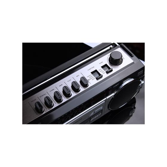 Thomson Retro Portable Bluetooth Radio with Cassette Player
