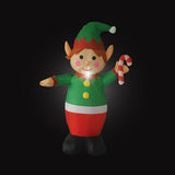 Mirabella Christmas Low Voltage 1.2m Inflatable Elf / White LED - TheITmart