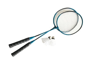 2 Player Badminton Set with Shuttle 2 Racquets & 2 Shuttles AU Stock
