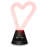 Billboard Neon LED Bluetooth Wireless Speaker/Speaker Base/Rechargeable - Heart - TheITmart
