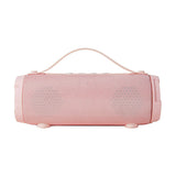 15W Splashproof Barrel Bluetooth Portable Speaker - Black / Red / Pink