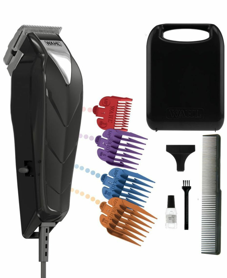 Wahl Armor Pro WA79520-5512 Hair Clipper/Adjustable Taper Lever Color Code Combs