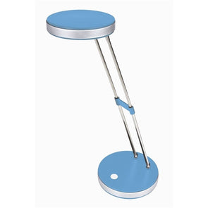 Brilliant Poppy Desk Lamp 3W LED Fully Adjustable Head Warm White Blue - TheITmart
