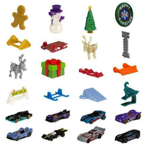 Hot Wheels Advent Calendar Track Santa's Workshop / Suitable for 3+ Years - TheITmart