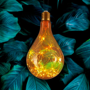 Lytworx Warm White Battery Operated Hanging Bulb Light