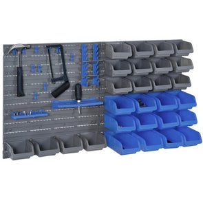 44 Piece Wall Mount Storage Rack Kit/ Size 56 x 50 x 14cm